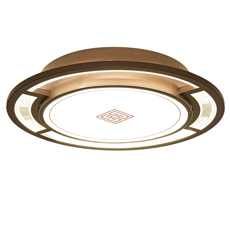 华阁 新中式客厅灯中国风LED吸顶灯餐厅灯茶室灯中式灯中国风卧室灯简约灯饰DM14