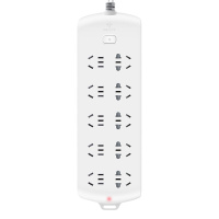 公牛 GN-B20A0 新国标插座 插线板 插排 拖线板 10位总控全长5米