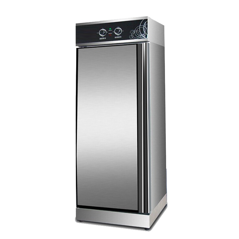 飞天鼠 商用消毒柜高温消毒碗柜厨房酒店饭堂不锈钢门单门450L