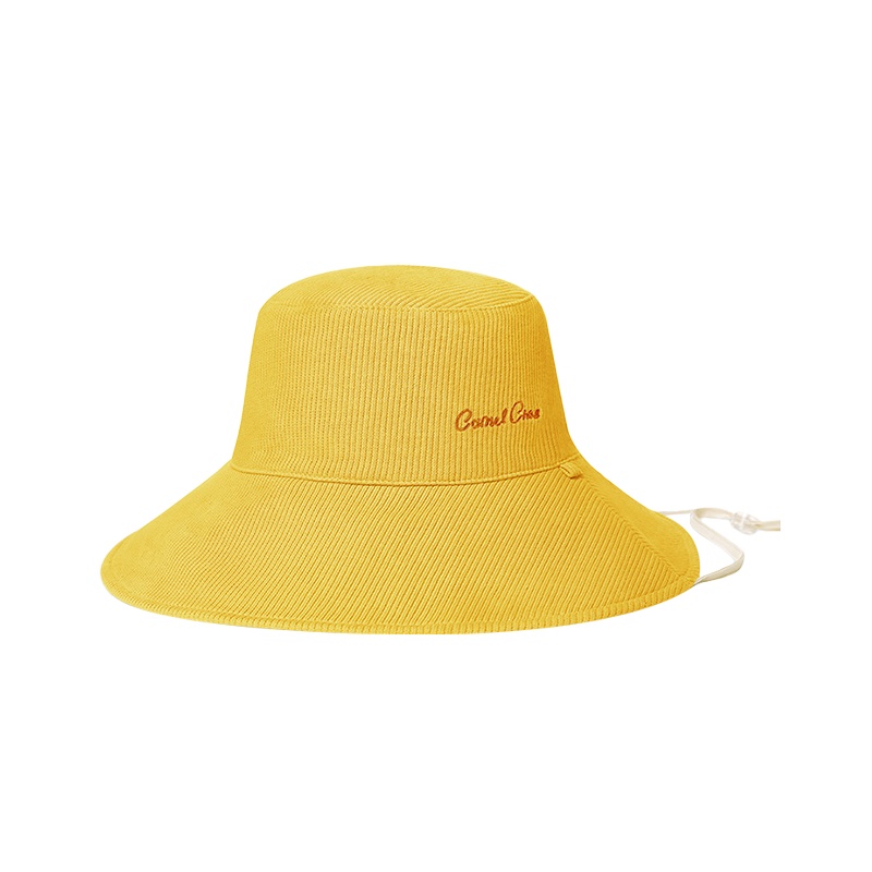 骆驼韩版百搭显脸小遮阳大檐帽