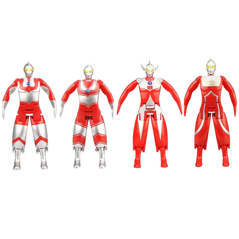 锦江-奥特变形蛋套装UT6606B奥特曼战甲机甲套装泰罗赛文超人怪兽