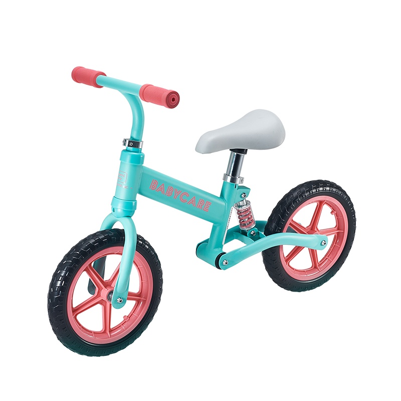 babycare儿童平衡车 无脚踏双轮宝宝学步滑行车小孩溜溜车7912 雾白