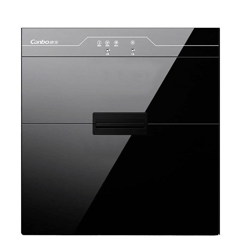 康宝(canbo) 高温二星级嵌入式消毒碗柜 90升 RTD108E-X011 碗筷餐具厨房消毒碗柜 家用消毒柜