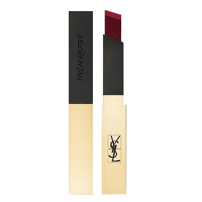 圣罗兰(ysl)唇膏口红 小银条/小金条新款细管方管口红哑光雾面唇膏 小