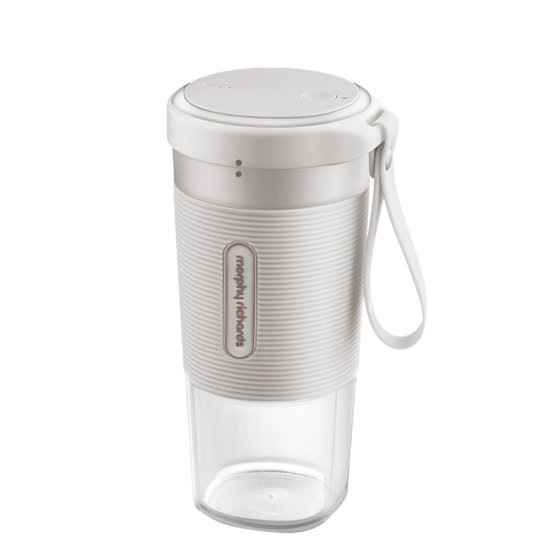 摩飞(Morphyrichards)榨汁杯 MR9600白色 无线充电便携式家用电动小型水果汁机宿舍学生