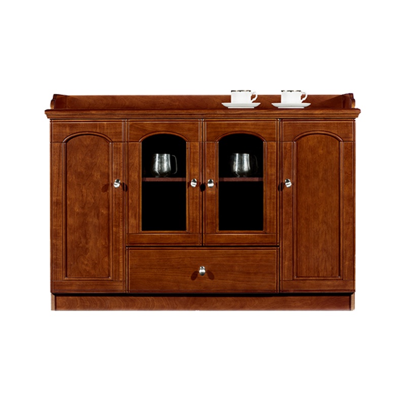 东港家具 DC-1203 办公家具现代新中式书柜,办公室文件柜,油漆实木自由组合储物柜,可定制