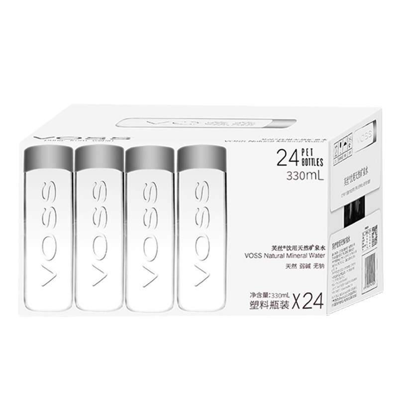 芙丝 天然矿泉水 国产330ml*24瓶整箱装