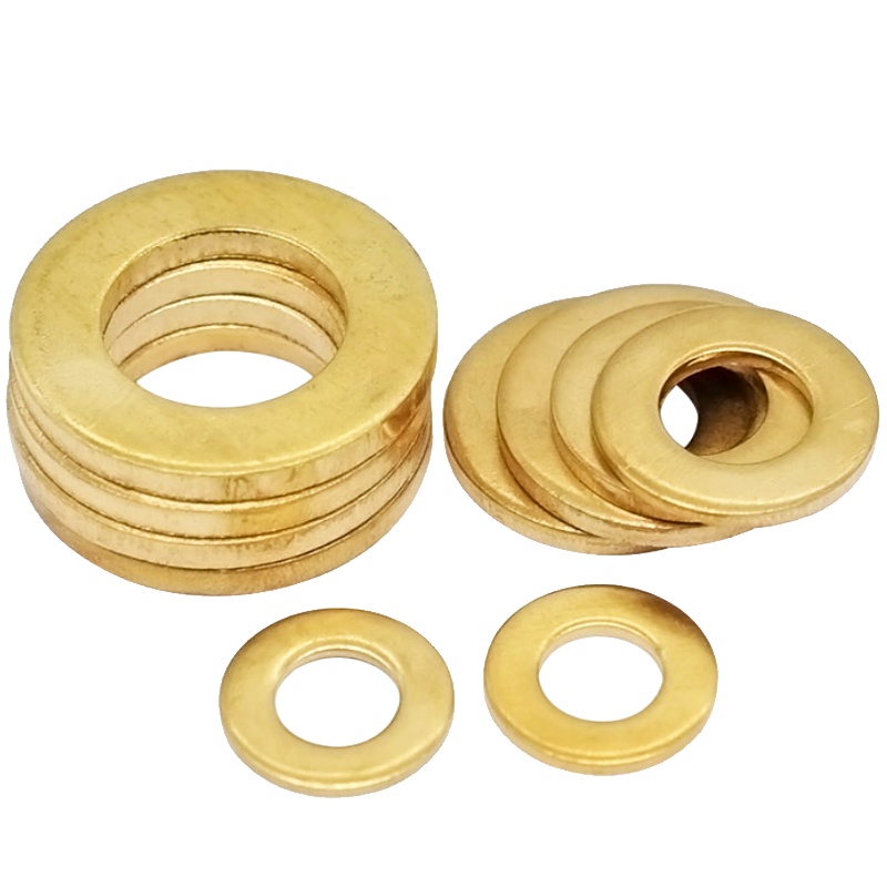 海斯迪克 HK-38 62黄铜平垫 圆垫 平垫片 黄铜平垫圈 华丝介子 DIN125 A型