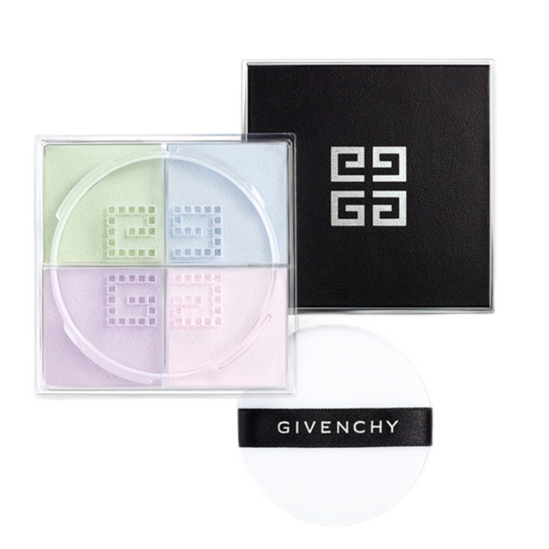 纪梵希(GIVENCHY)轻盈无痕明星四色散粉4x3g #1慕斯淡彩 自然肤色