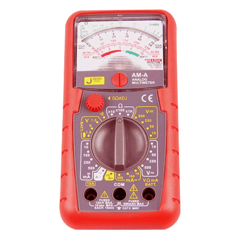 捷科(JETECH)AM-A指针式万用表 (单位:件)