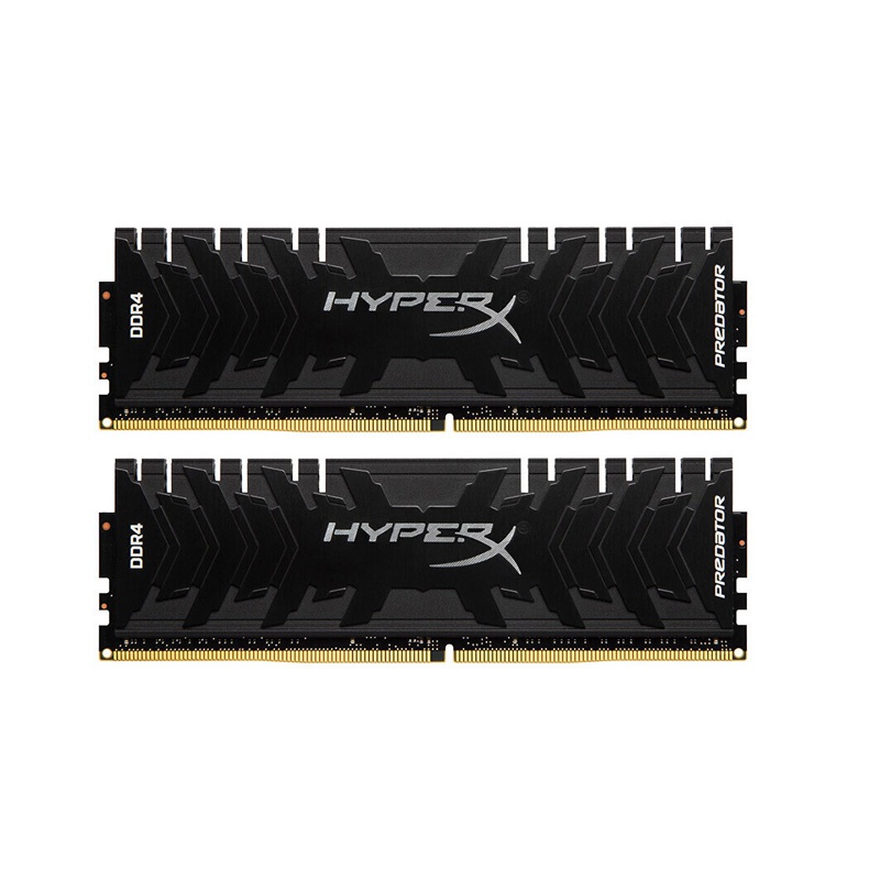 金士顿(Kingston) DDR4 3600 16GB(8G×2)套装 台式机内存 骇客神条 Predator掠食者系