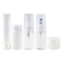 苏宁极物 旅行用5件套分装瓶 迷你套装按压式洗水按压喷雾大容量小化妆品便携盒装5件套30ml 30ml