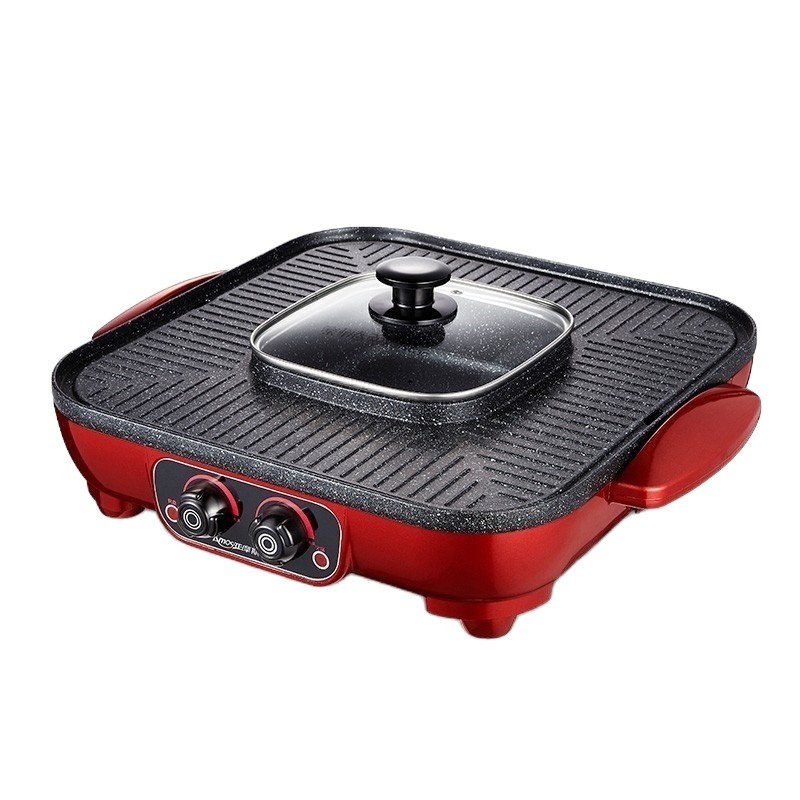 亚摩斯(AMOS)AS-KP228涮烤一体机涮烤一体可以涮自动恒温 单个装