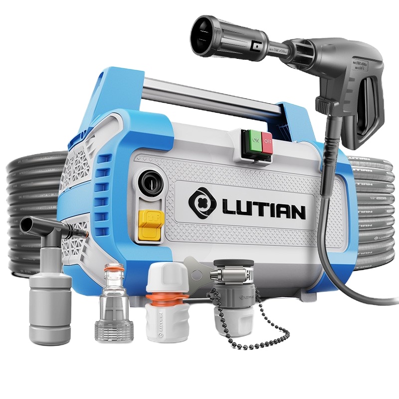 洗车机 1000W 自增压吸水 带水管 喷枪/个