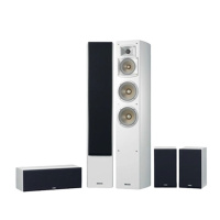 雅马哈(YAMAHA) NS-350五件套音箱套装 家庭影院木箱影院5.0声道无源音箱 白色