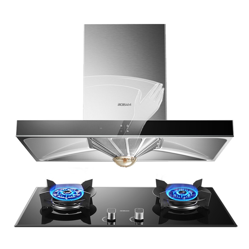 老板(ROBAM)油烟机烟灶套餐欧式抽油烟机燃气灶烟灶套装67X2H+57B0液化气吸油烟机灶具厨电套装