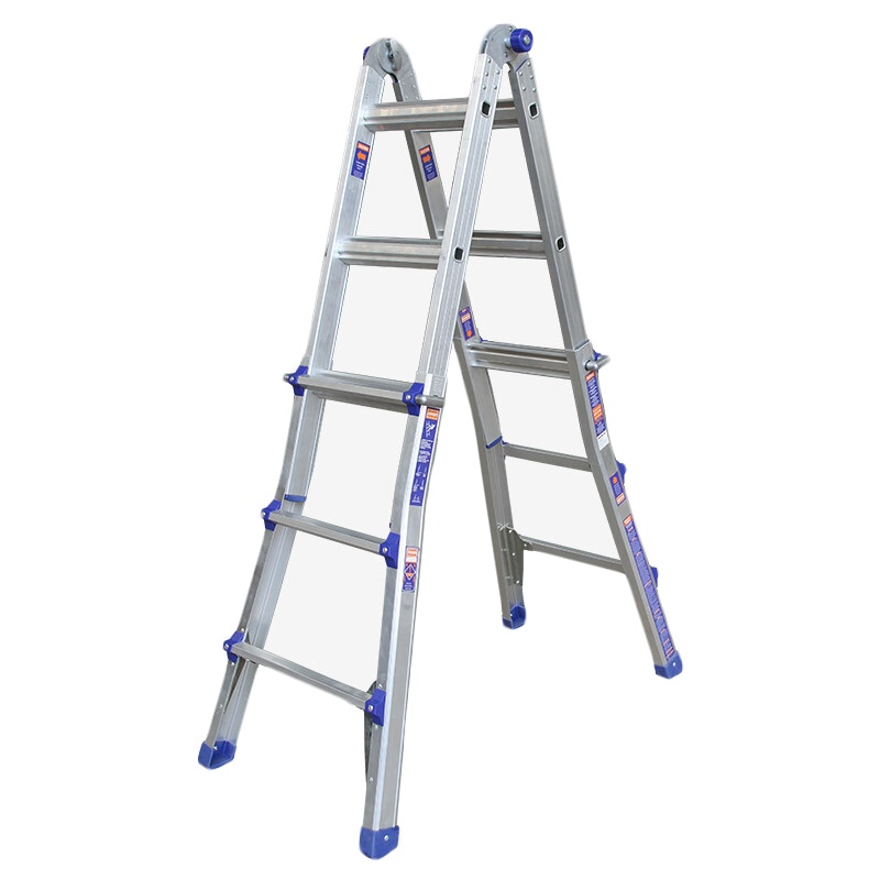 瑞居 YDGNT-3340 两关节多功能梯 3阶 金属银色单位(件)