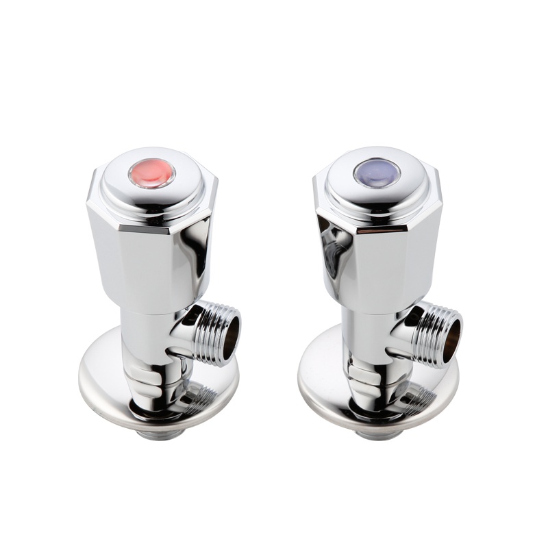 水美乐aquamelon 精铜主体加厚设计防爆三角阀冷热通用三角阀 浴室配件防爆三角阀