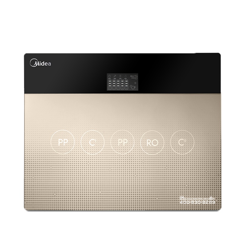 美的(Midea)净水器有福家用直饮自来水过滤器反渗透智能直饮自来水过滤器反渗透智能净水机MRO1683-100G
