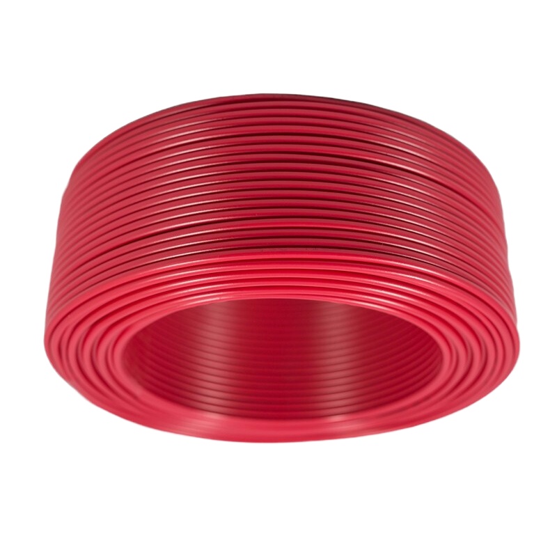 北京昆仑电线 阻燃BV塑铜线4 红色100米