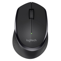 罗技(Logitech)M275 无线鼠标 办公鼠标 右手鼠标 黑色 带无线2.4G接收器