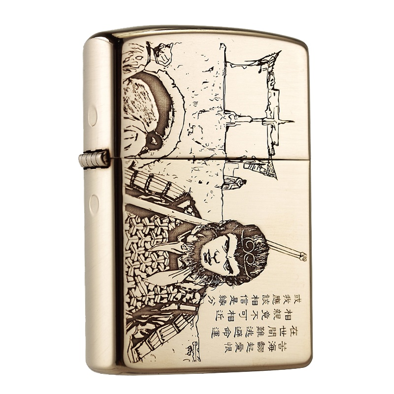 zorr佐罗防风煤油打火机个性一生情缘创意复古火机