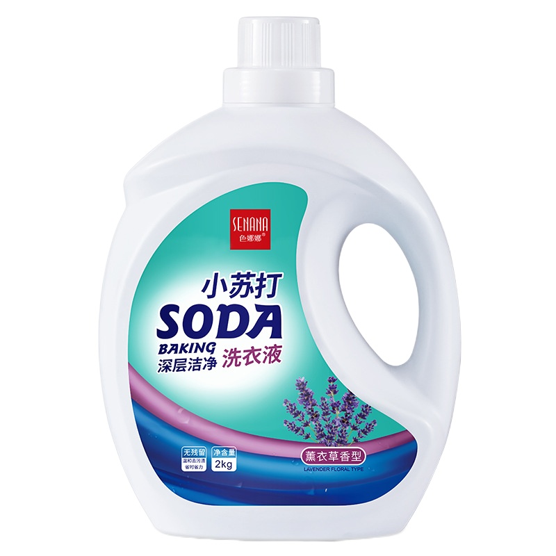 色娜娜小苏打深层洁净洗衣液2kg