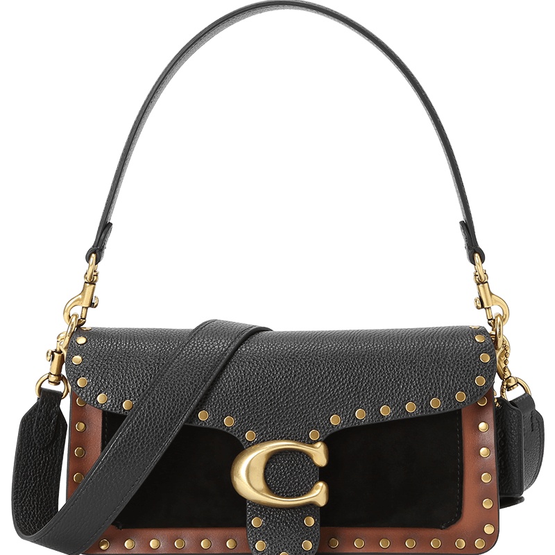 COACH TABBY 26 铆钉单肩包