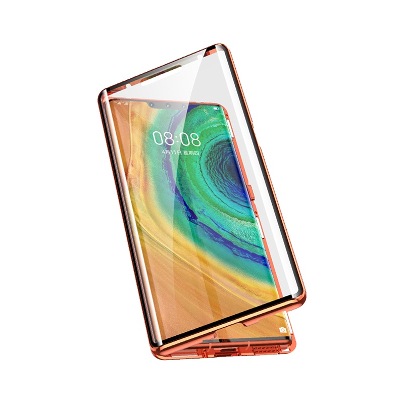 可波 华为mate40pro手机壳mate30pro/40/pro+手机套全包可保护摄像头双面玻璃保护5g版全包防摔磁吸