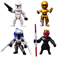 梦幻工场 4款星球大战盒蛋手办 黑武士白骑兵达斯摩尔车载 手办模型玩具摆件