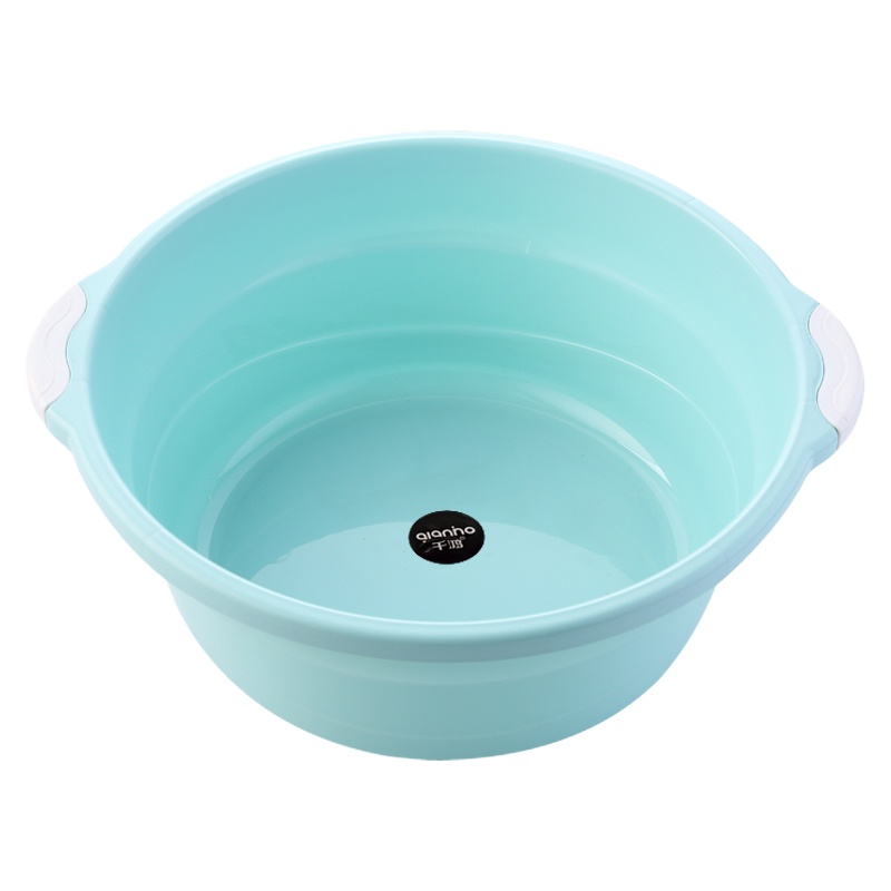 千鸿 42CM护手脸盆 洗漱洗衣洗菜盆QH-01032 颜色随机