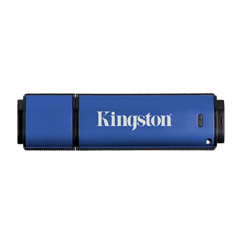 金士顿(Kingston)32G USB3.0 U盘 DTVP30 256位AES专业硬件金属加密 双重数据保护