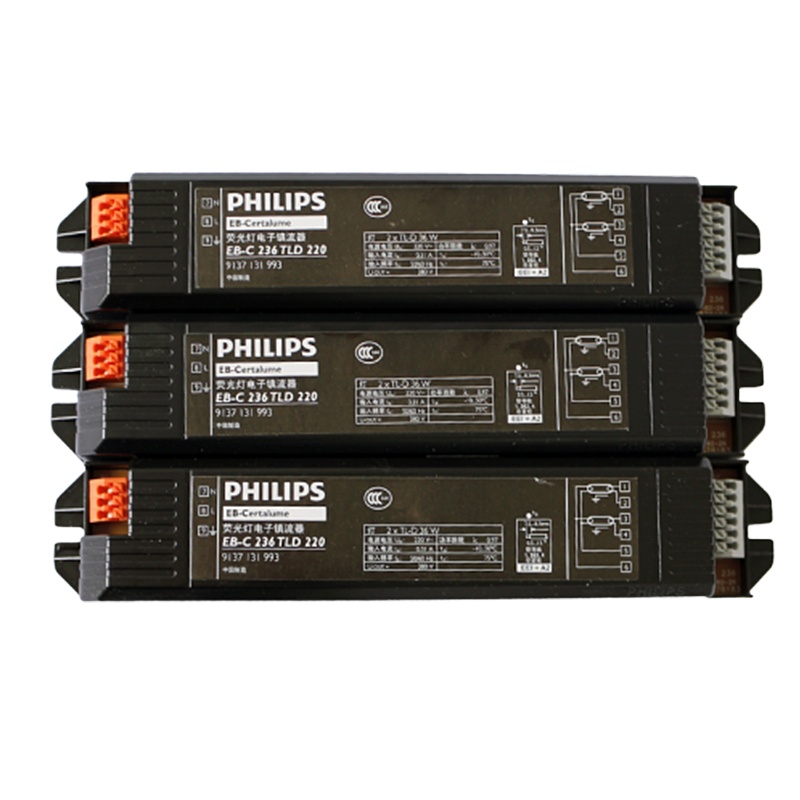 飞利浦电子整流器36w一拖二