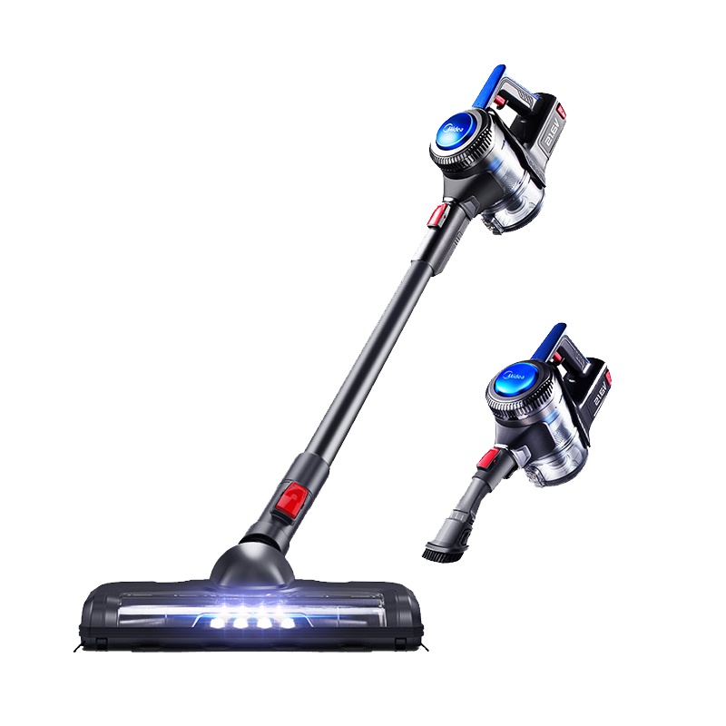 美的（Midea）吸尘器 无线自由者 家用扫地手持干式 尘杯集尘 充电无绳推杆 VH1704（P3）