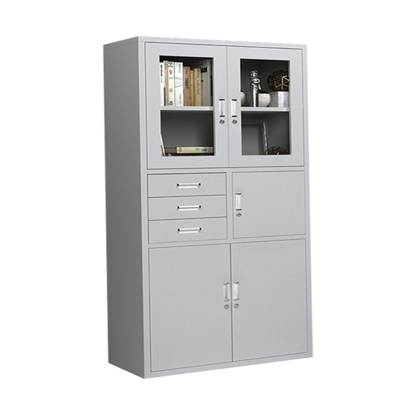 瑞丰杰-偏三斗文件柜偏3斗档案柜资料柜铁皮柜G09