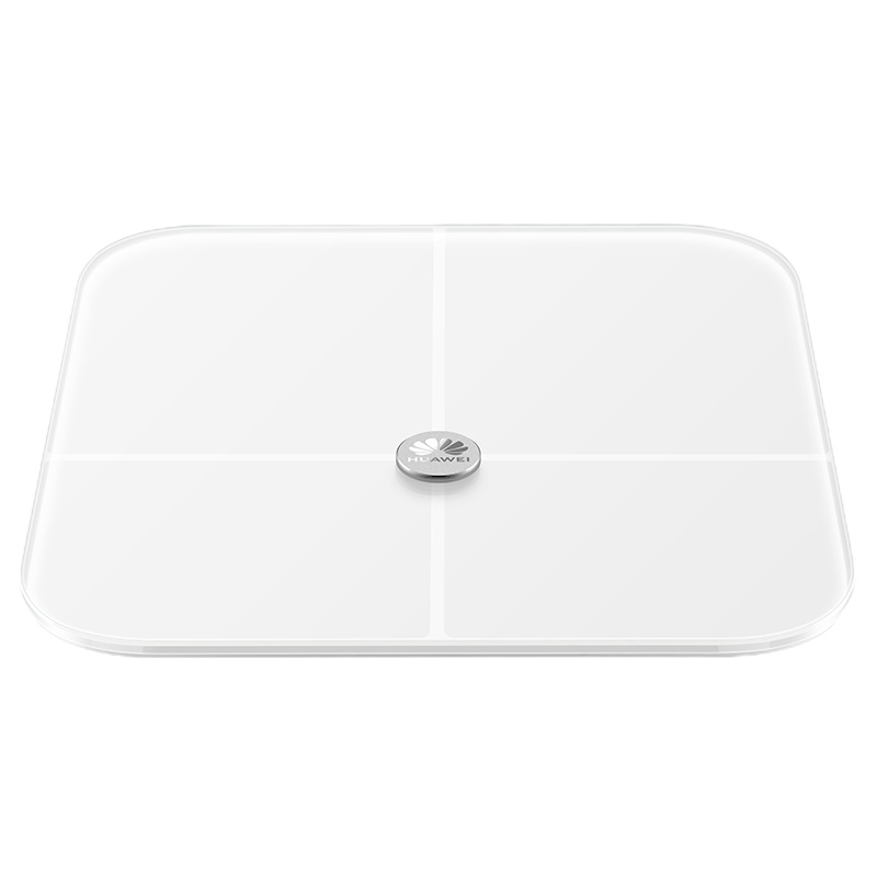 华为智能体脂秤wifi版 CH19 白色 电子秤体重秤家用 精准测量/智能分析/健康报告/账号家庭共用 健身减肥运动