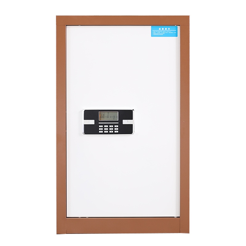 永格保密柜文件柜双保险铁皮柜办公资料柜电子密码锁档案柜钢制防盗柜灰白通门不带斗加