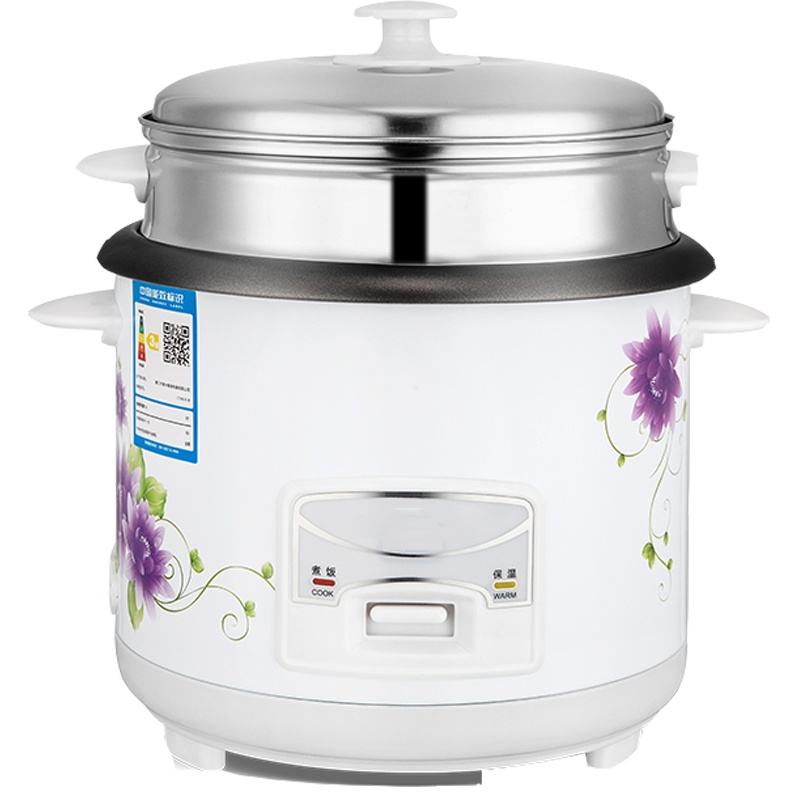 电饭煲饭锅妖怪3-4人迷你小型1-2人5l升大容量智能米饭电饭锅多功能家用 豪华白色1.5L无蒸笼(标配)