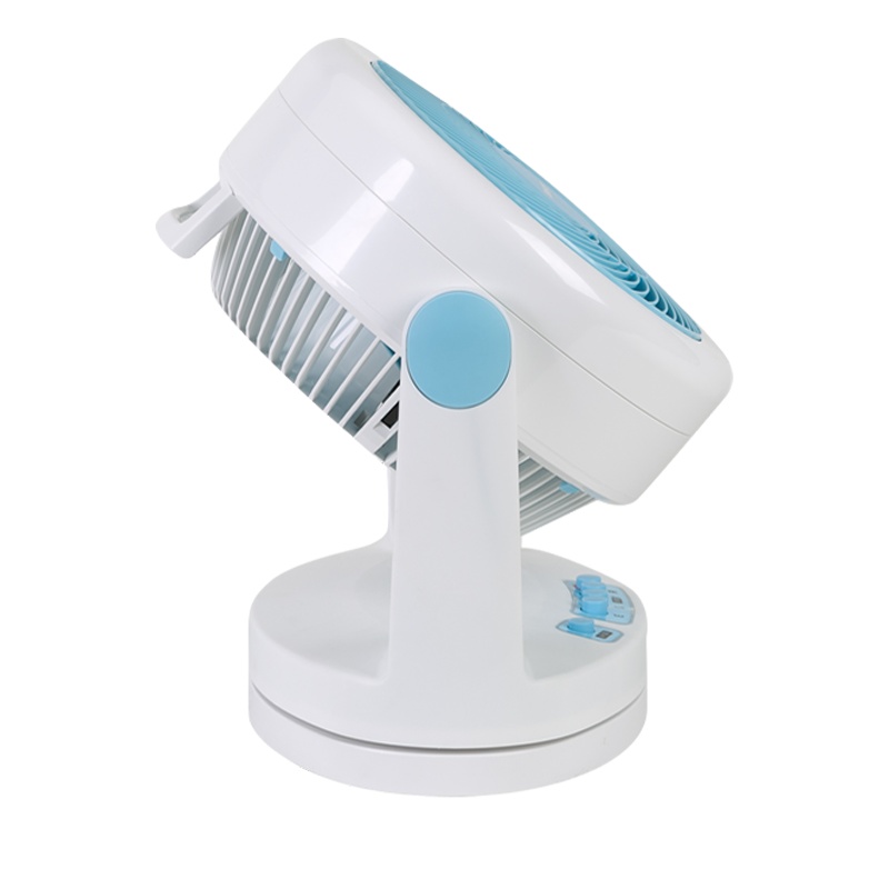 爱丽思小风扇HM23蓝色静音家用空气循环桌面台式遥控