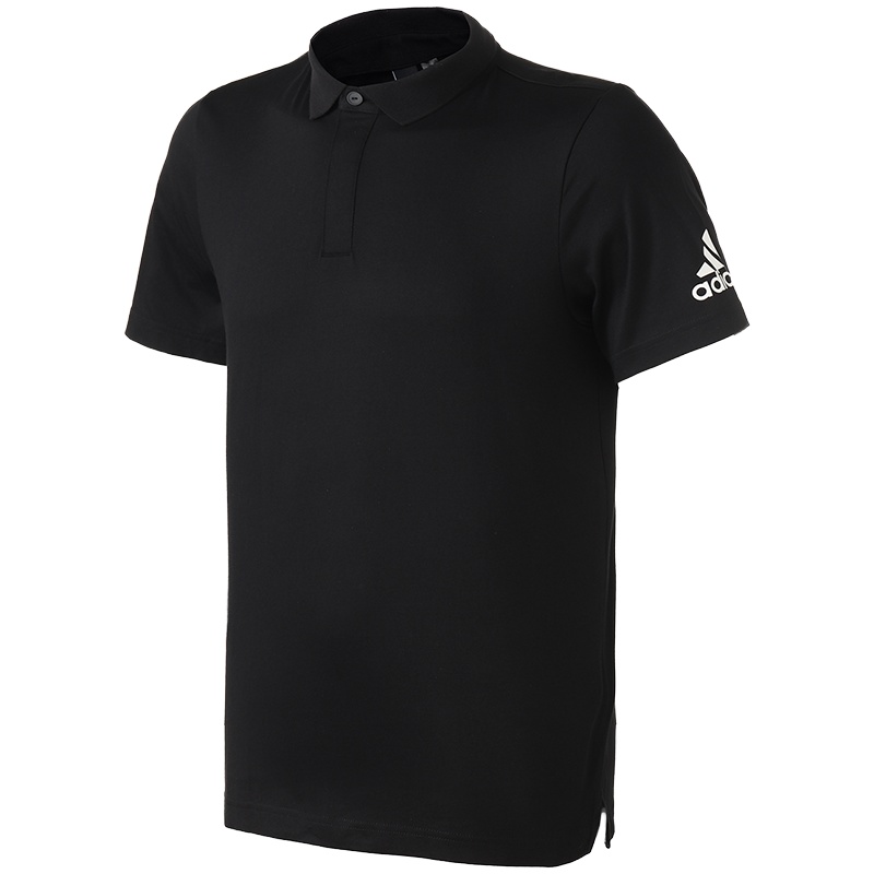 阿迪达斯男服短袖POLO衫翻领休闲运动服DT9911