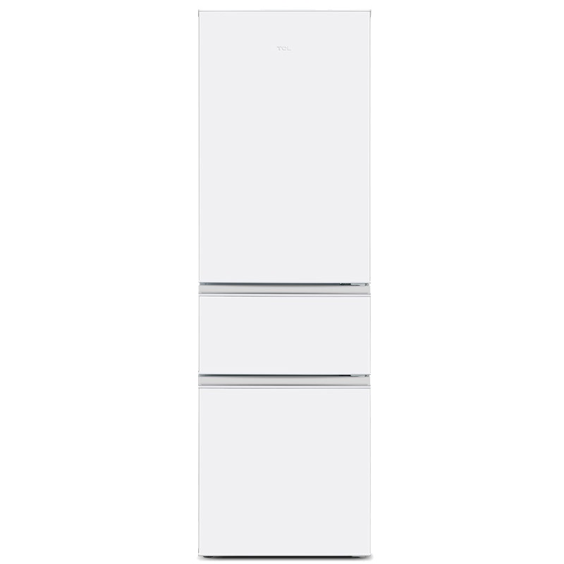 TCL 200升三门冰箱 三门三温区中门软冷冻 节能租房宿舍小户型冰箱 家用保鲜电冰箱 R200L1-CZ芭蕾白