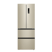 美菱(MELING)BCD-368WPC 368升 法式多门 四开门大容量家用冰箱 节能双变频风冷无霜离子净味冰箱