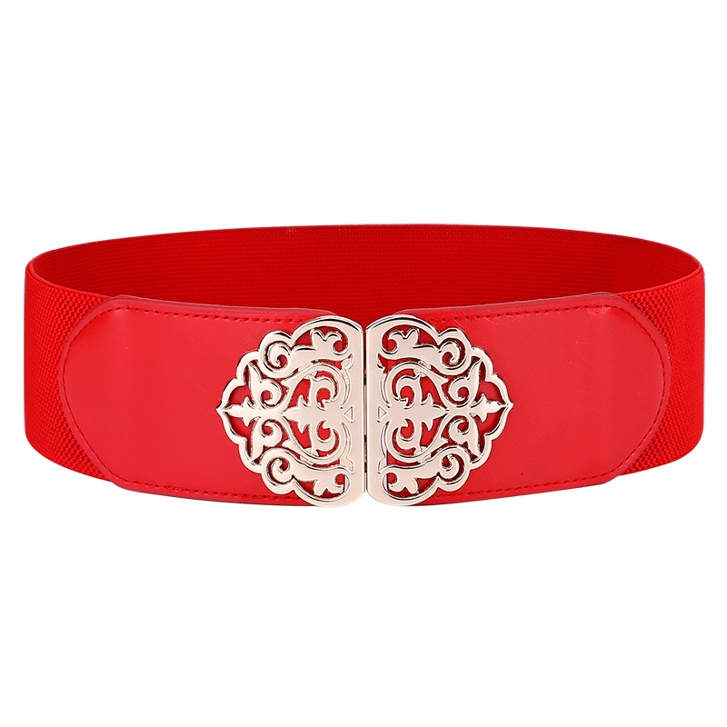 腰封女装饰 宽韩版简约百搭连衣裙收腹显瘦2017新款松紧弹力腰带