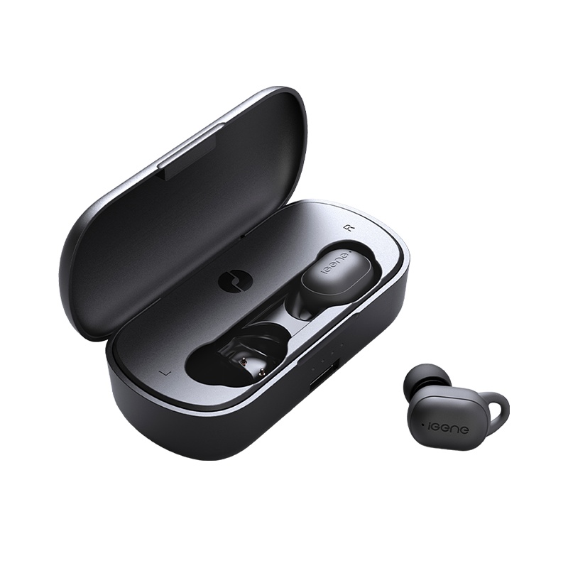 KUGOU酷狗VC真无线蓝牙耳机 黑色|蓝牙5.3真无线入耳式耳机跑步运动学习游戏通话降噪超长待机无感佩戴适用苹果安卓