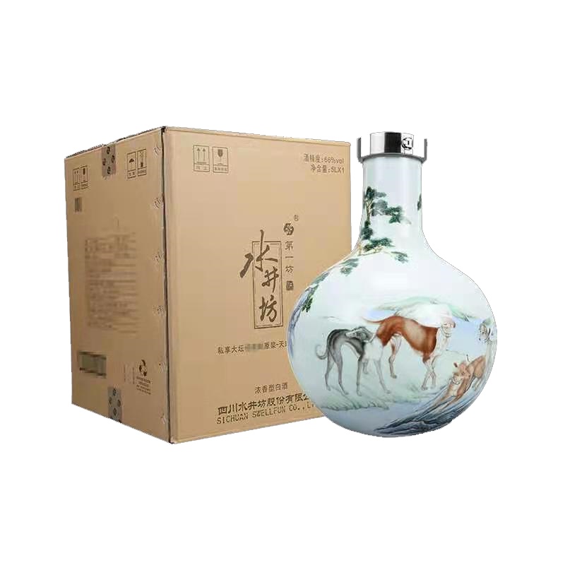 水井坊私享大坛收藏级天球瓶十全十美66度5000ml