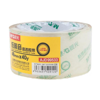 晨光(M&G)低噪髙透封箱胶带48mm*60y AJD99534 单卷装
