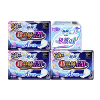 苏菲超熟睡420mm Air气垫夜用棉柔亲肤透气4+2片极上有香女生节版 50%加量*3包（赠290夜用7片）