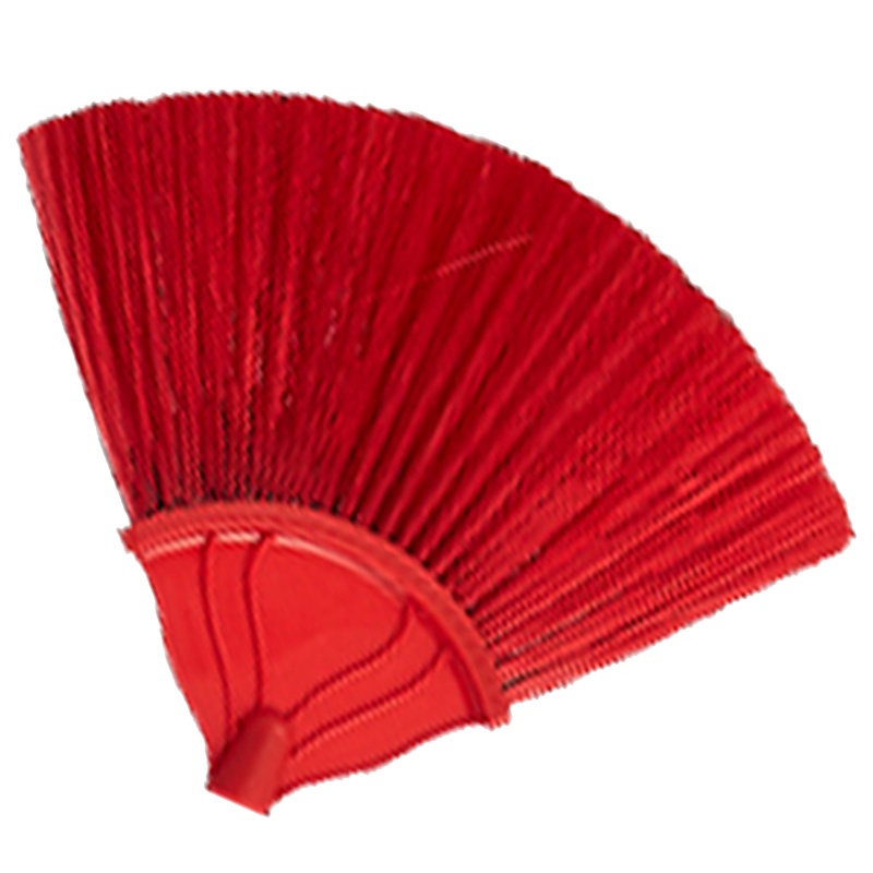 海斯迪克 HK-637 除尘天花扫 可伸缩加长柄扫蜘蛛网清洁刷扫 屋顶吊顶天花板扫把 扇形扫头(22mm杆通用)