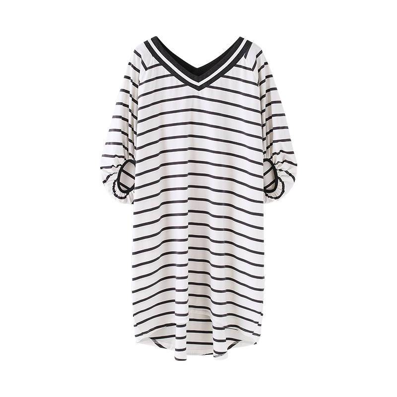 乌拉拉公主针织色织短袖女裙休闲W92J7275