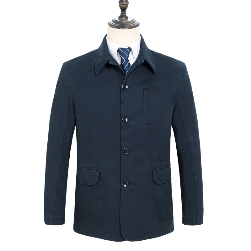 恒源祥男士夹克2020新款男士外套中年商务休闲夹克上衣